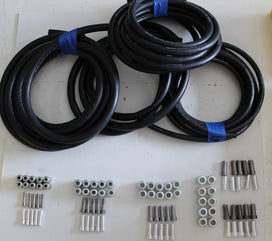 Aluminum and Steel Hose Repair Kit with 25ft Hose Sections