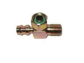 # 8 90 Degree Discharge Fitting R-134a High Side Port