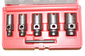 A/C SAE Fitting Thread Chasers Set, Includes 5 Sizes