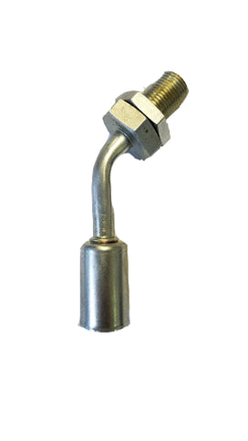 # 10 45 Degree Bulkhead Fitting