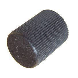 R-134a Black Service Valve Cap Long Low Side M8 x 1